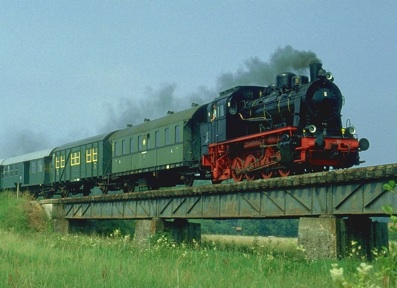 Museumsbahn. Foto: Dampfbahn Fränkische Schweiz e.V. 2008_Museumsbahn